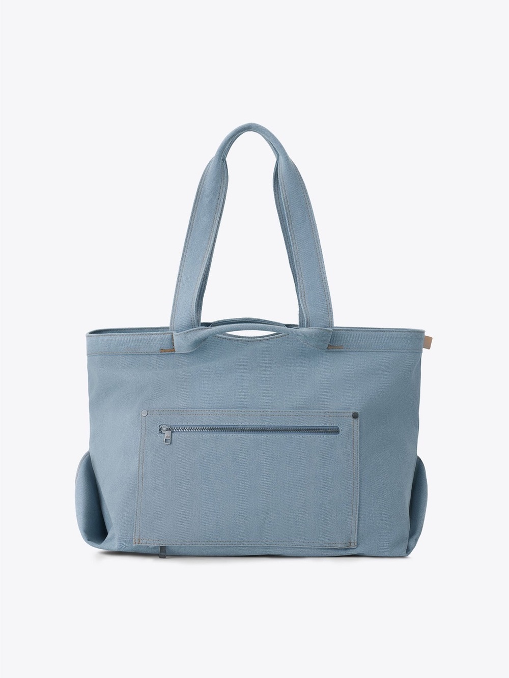 BEIS x GAP Light Blue Denim Travel Tote - Picture 3 of 7